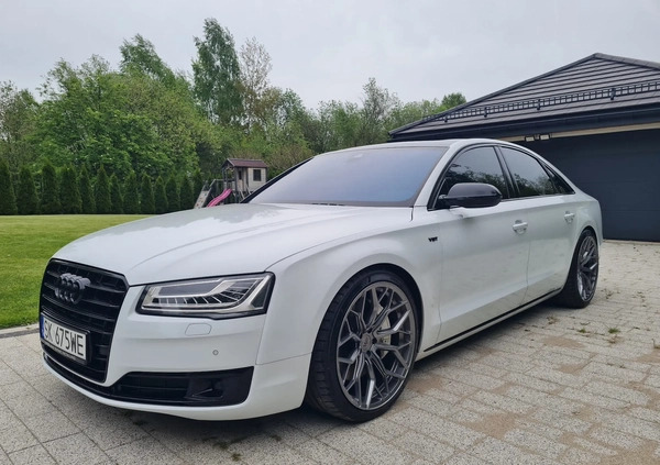 Audi A8 cena 165000 przebieg: 114000, rok produkcji 2015 z Katowice małe 191